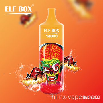 एल्फ बॉक्स आरजीबी 14000 पफ डिस्पोजेबल वेप